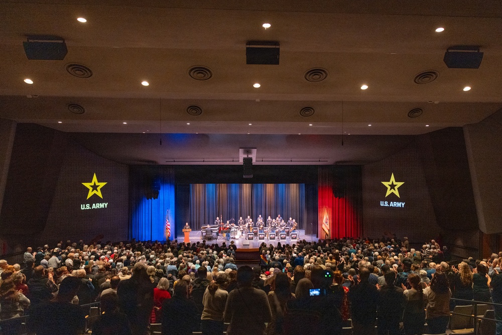 U.S. Army Jazz Ambassadors Perform at Coeur d'Alene Schuler Performing Arts Center in North Idaho College, Idaho