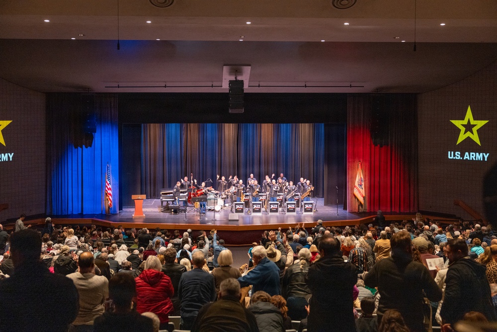 U.S. Army Jazz Ambassadors Perform at Coeur d'Alene Schuler Performing Arts Center in North Idaho College, Idaho