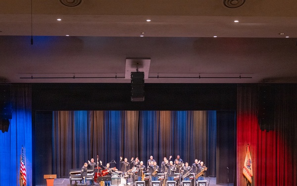 U.S. Army Jazz Ambassadors Perform at Coeur d'Alene Schuler Performing Arts Center in North Idaho College, Idaho
