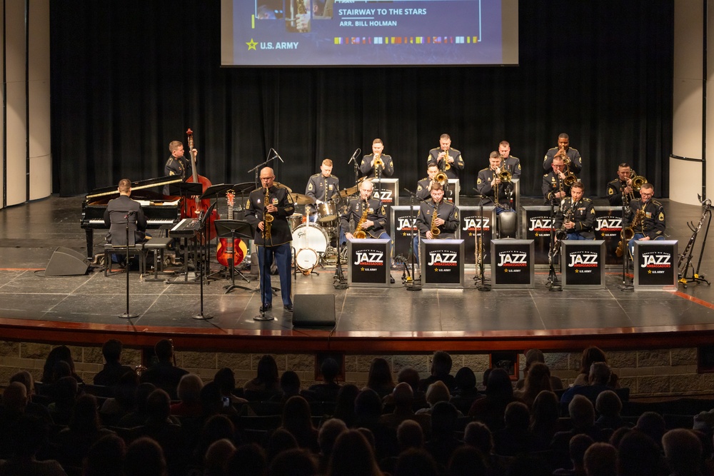 U.S. Army Jazz Ambassadors Perform at Clarkston, Washington in Clarkston High School