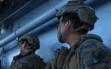 31st MEU | Lima Company participates in ship defense exercise aboard USS Tripoli