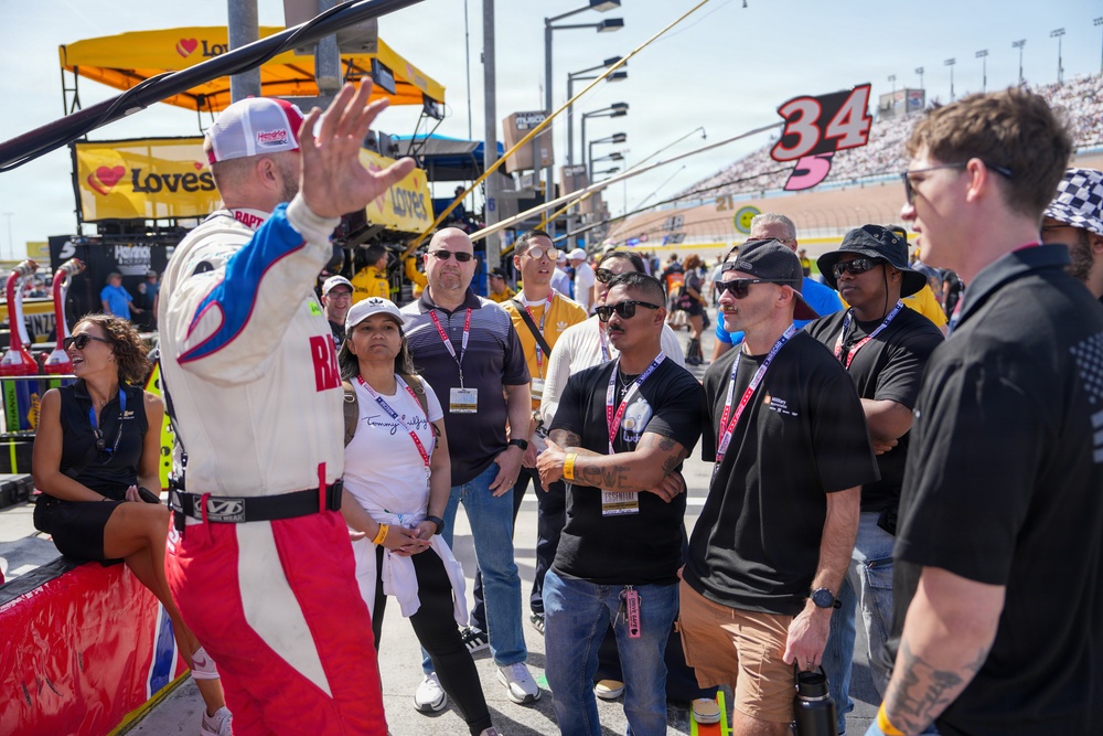 Troops to Track brings Creech Airmen to NASCAR