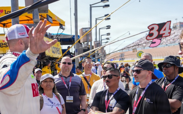 Troops to Track brings Creech Airmen to NASCAR