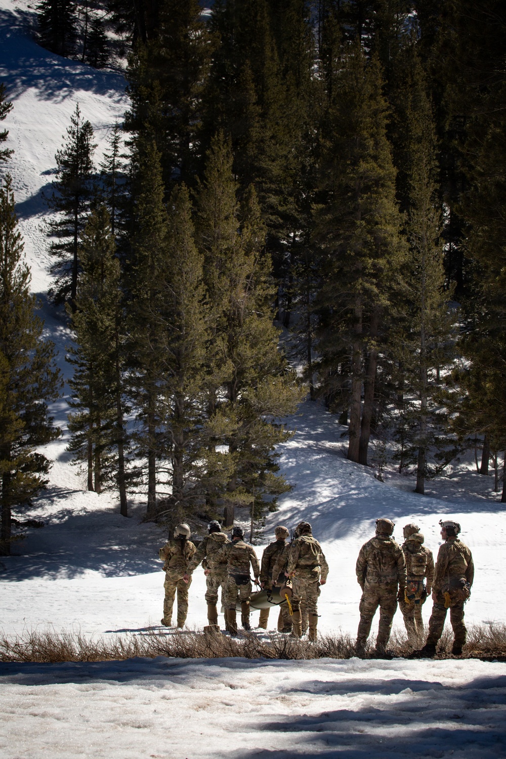 10th Special Forces Group Trains at Marine Corps Mountain Warfare Training Center
