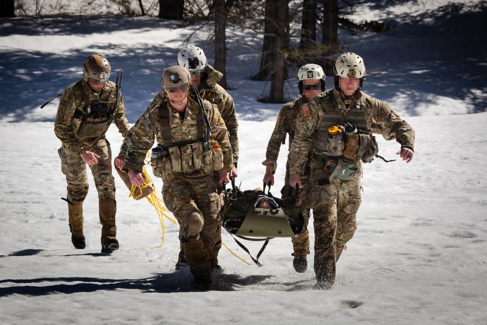 10th Special Forces Group Trains at Marine Corps Mountain Warfare Training Center
