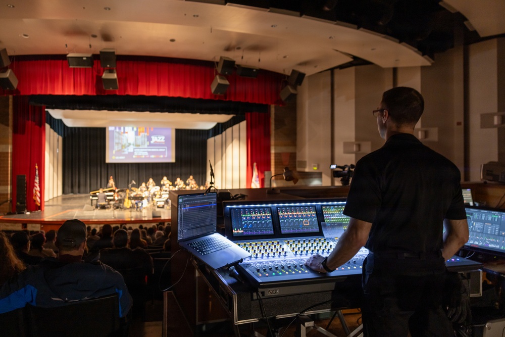 U.S. Army Jazz Ambassadors Perform at Clarkston, Washington in Clarkston High School