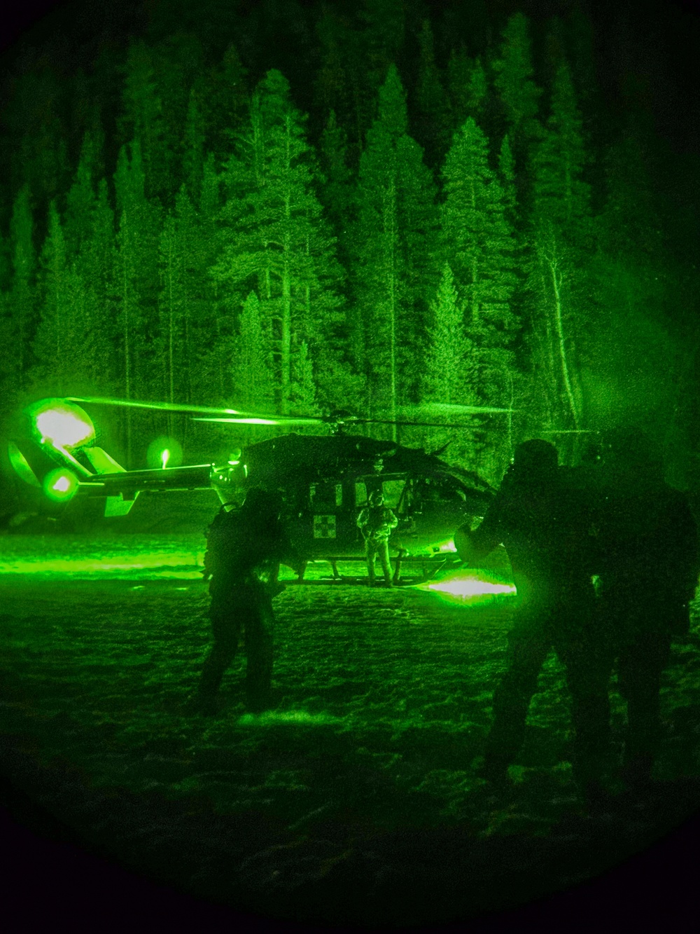 10th Special Forces Group Trains at Marine Corps Mountain Warfare Training Center