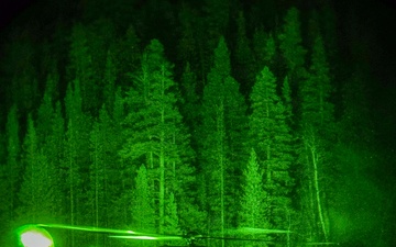 10th Special Forces Group Trains at Marine Corps Mountain Warfare Training Center