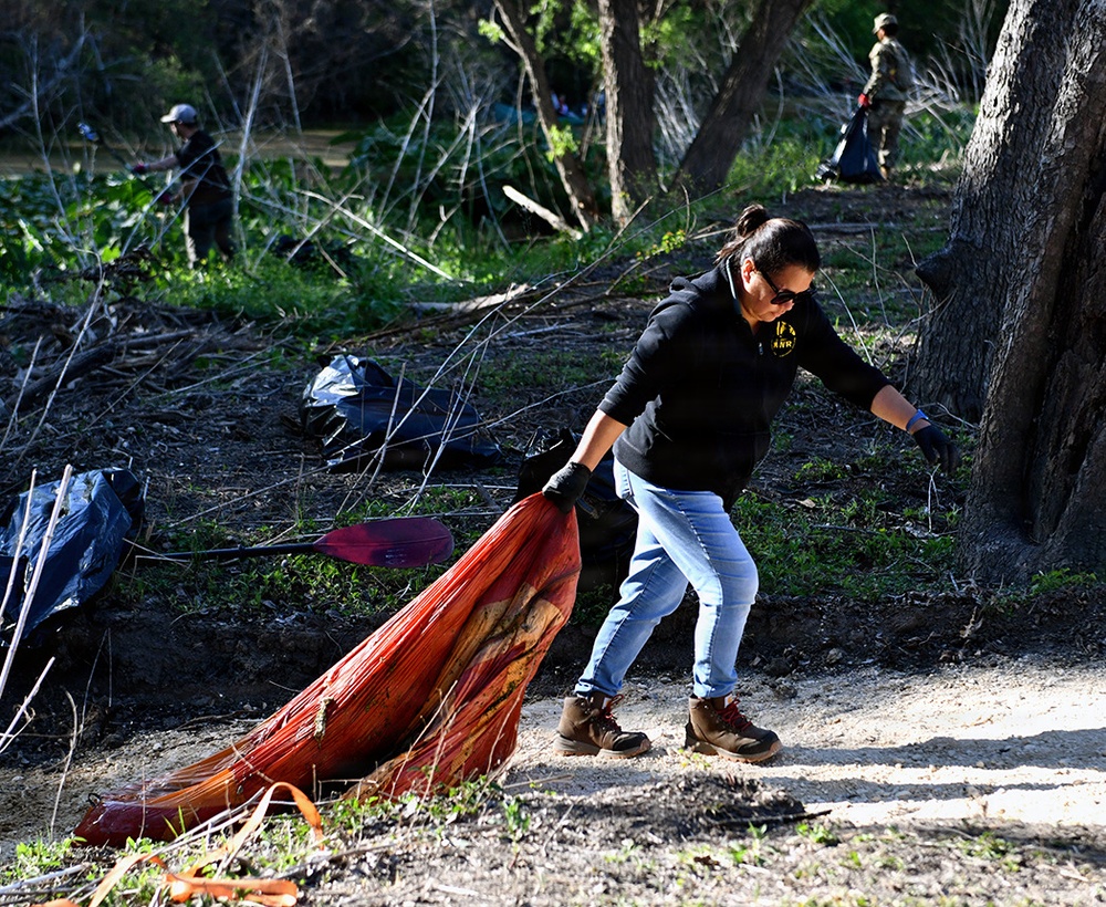 Basura Bash brings community together to clean up San Antonio, JBSA waterways