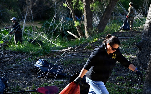 Basura Bash brings community together to clean up San Antonio, JBSA waterways
