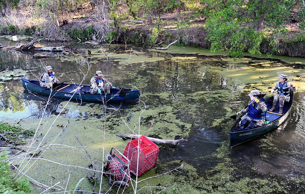 Basura Bash brings community together to clean up San Antonio, JBSA waterways
