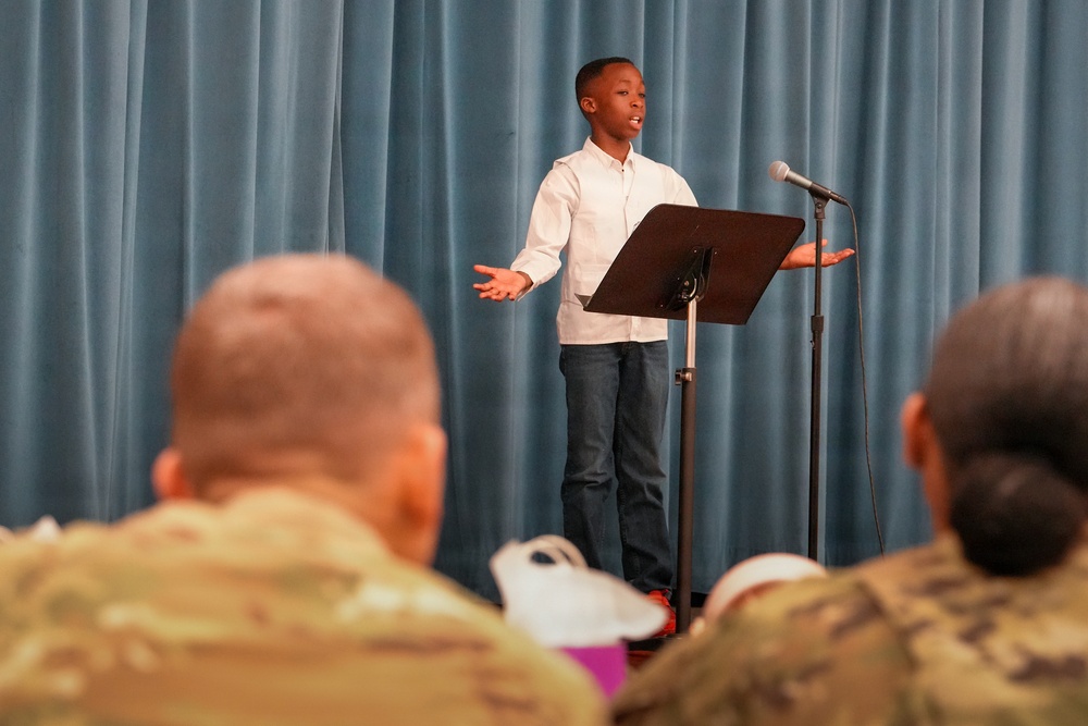 Pershing Hill Elementary School Martin Luther King Jr. Oratorical Contest