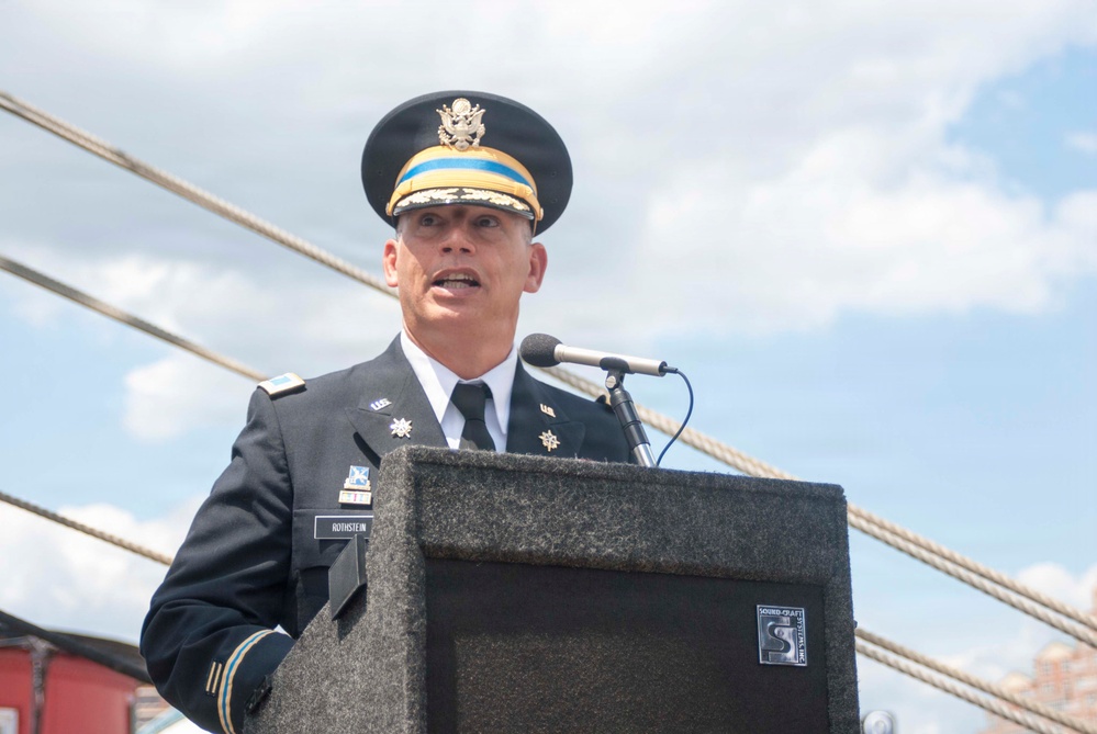 Old Glory Flag Passing Ceremony