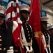 Color guard performs ceremony during Military Appreciation Night at Ironwood Country Club