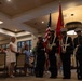 Color guard performs ceremony during Military Appreciation Night at Ironwood Country Club