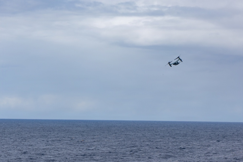 22nd MEU (SOC) | Flight Operations aboard USS Iwo Jima