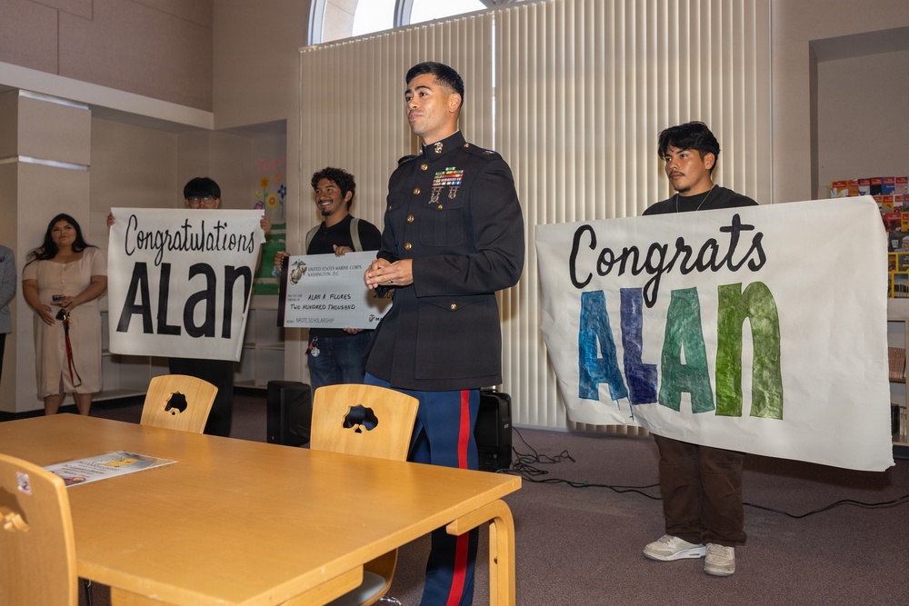 NROTC Scholarship Recipient: Alan Flores