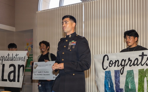 NROTC Scholarship Recipient: Alan Flores