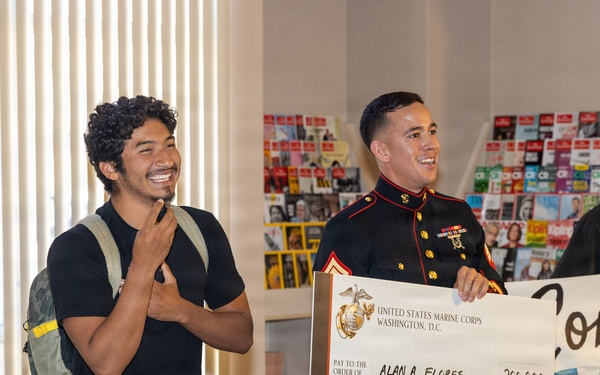 NROTC Scholarship Recipient: Alan Flores