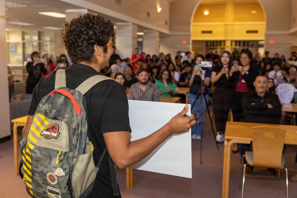NROTC Scholarship Recipient: Alan Flores