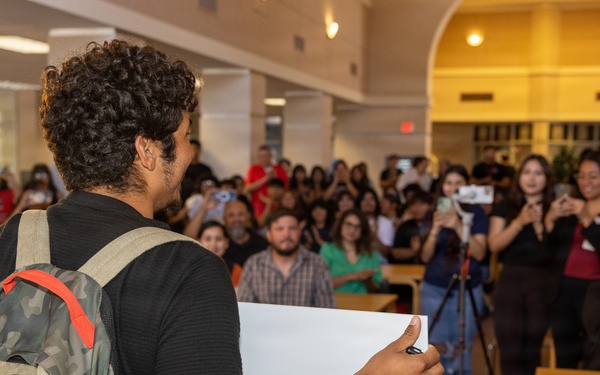 NROTC Scholarship Recipient: Alan Flores