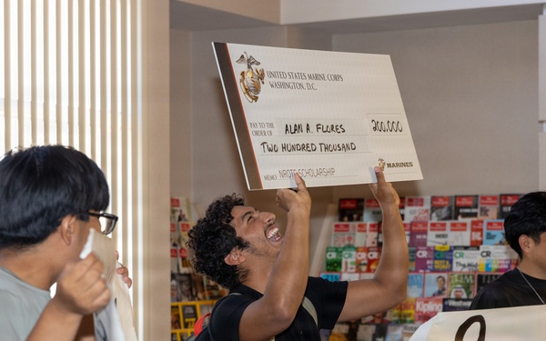 NROTC Scholarship Recipient: Alan Flores