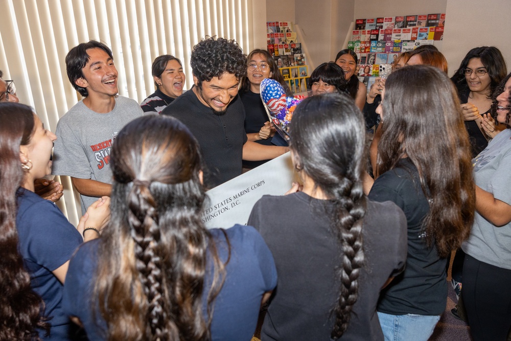 NROTC Scholarship Recipient: Alan Flores