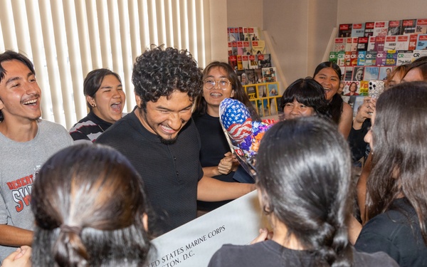 NROTC Scholarship Recipient: Alan Flores