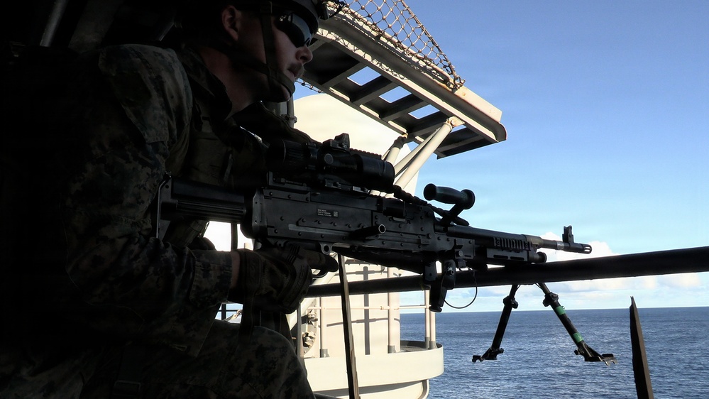 31st MEU | Lima Company participates in ship defense exercise aboard USS Tripoli