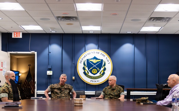 The Commandant, Gen. Eric M. Smith visits Patuxent River Naval Air Systems Command
