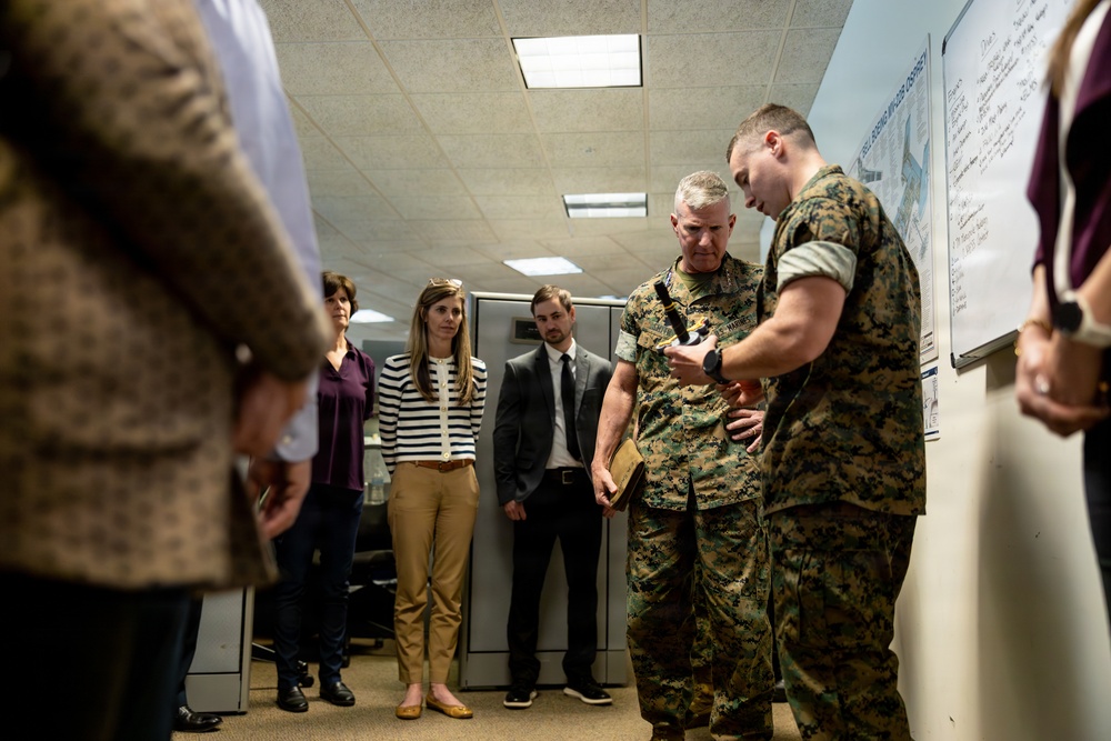 The Commandant, Gen. Eric M. Smith visits Patuxent River Naval Air Systems Command