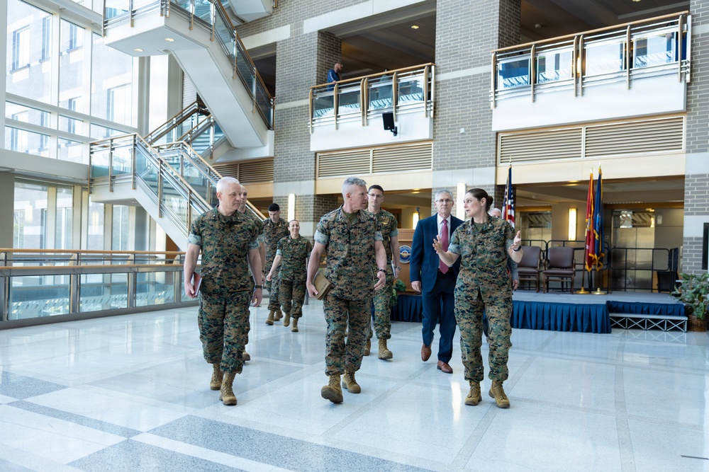 The Commandant, Gen. Eric M. Smith visits Patuxent River Naval Air Systems Command