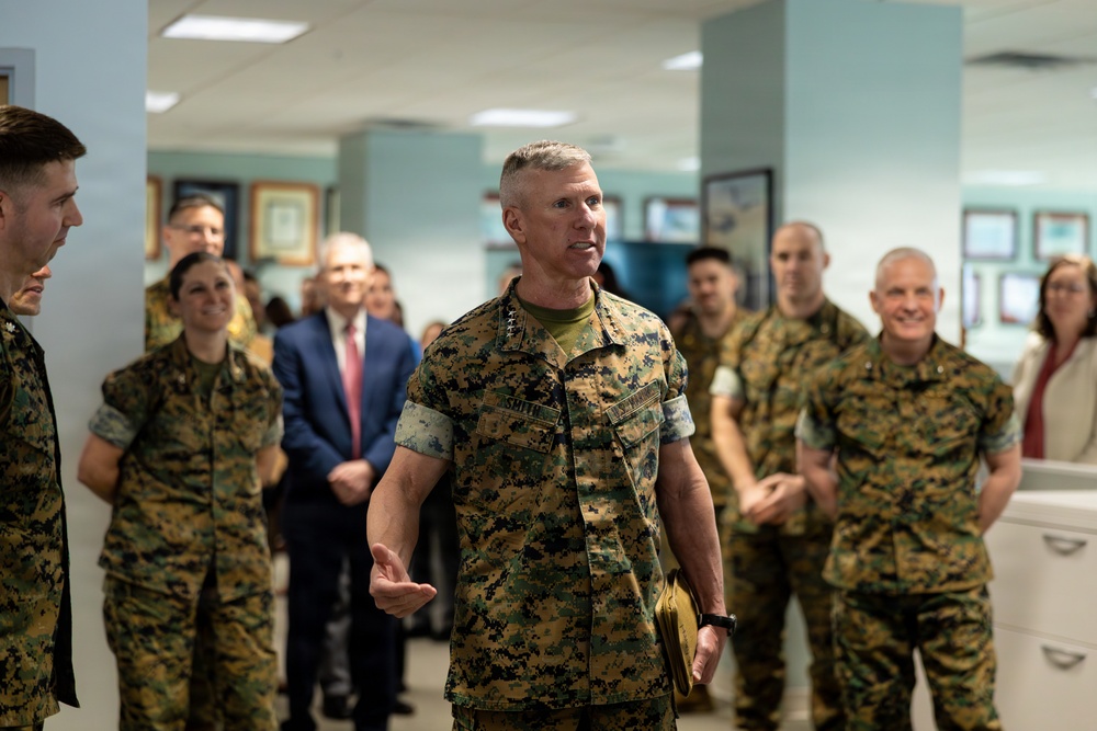 The Commandant, Gen. Eric M. Smith visits Patuxent River Naval Air Systems Command