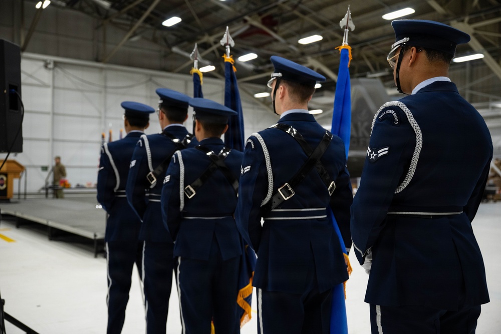 90th Fighter Squadron holds change of command