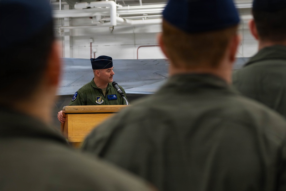 90th Fighter Squadron holds change of command