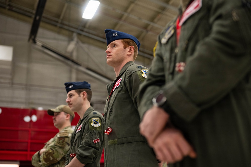 90th Fighter Squadron holds change of command