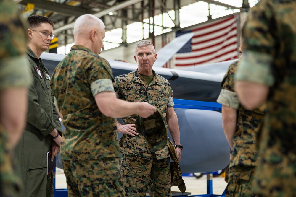 The Commandant, Gen. Eric M. Smith visits Patuxent River Naval Air Systems Command