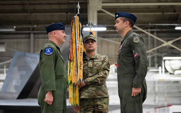 90th Fighter Squadron holds change of command