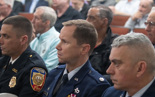 203rd RED HORSE conducts 25th Anniversary Memorial Ceremony