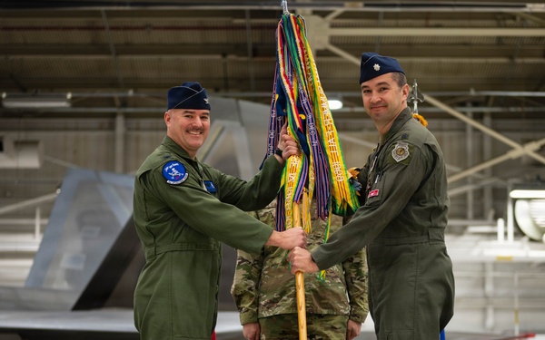 90th Fighter Squadron holds change of command