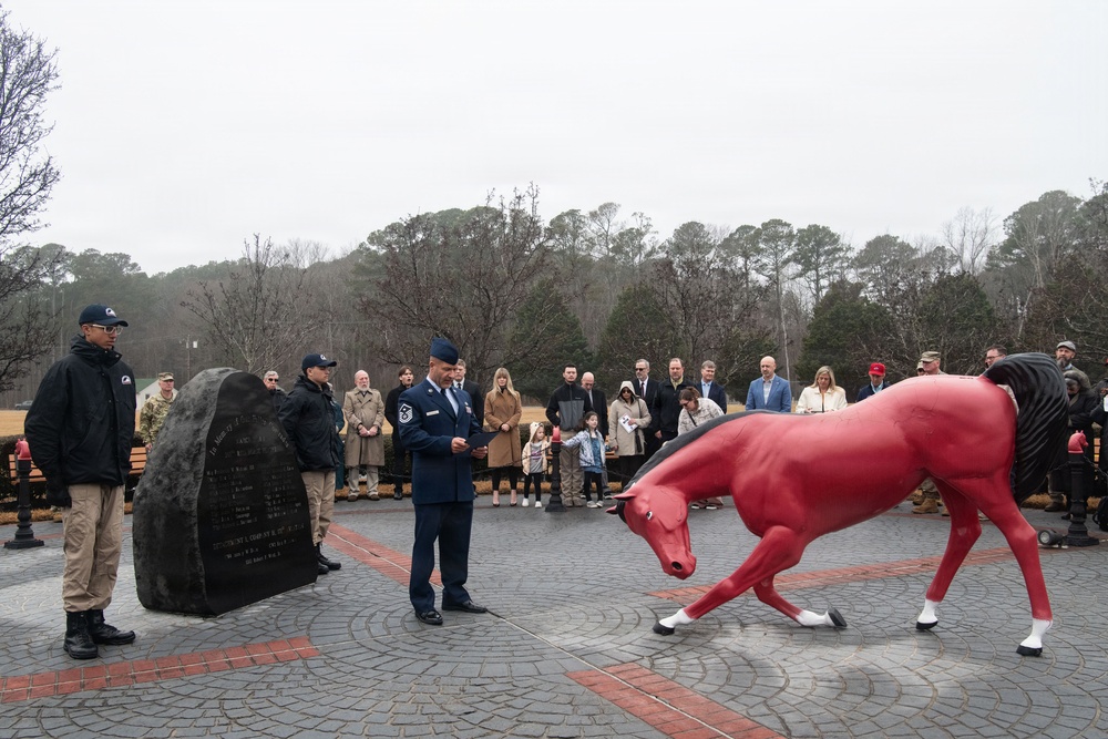 203rd RED HORSE conducts 25th Anniversary Memorial Ceremony