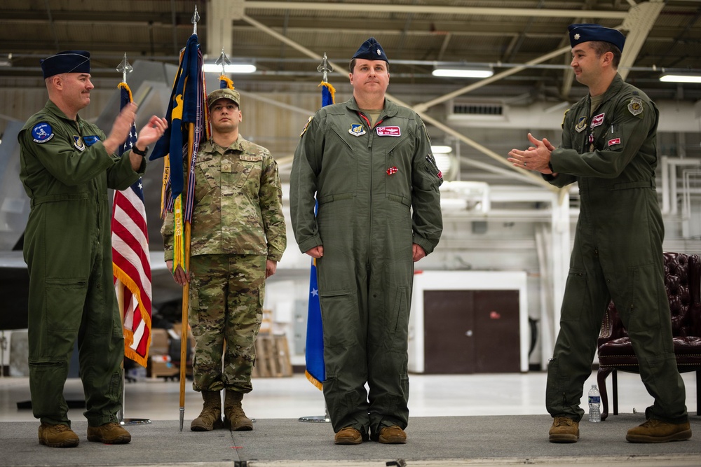 90th Fighter Squadron holds change of command