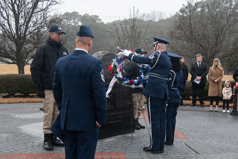 203rd RED HORSE conducts 25th Anniversary Memorial Ceremony
