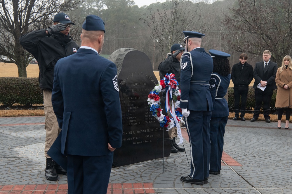 203rd RED HORSE conducts 25th Anniversary Memorial Ceremony