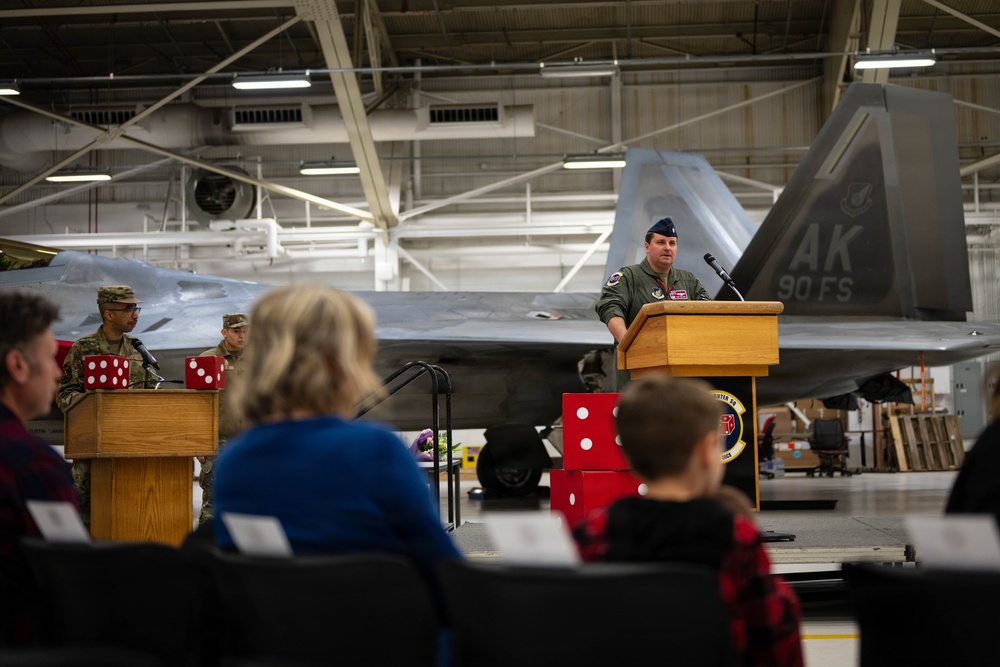 90th Fighter Squadron holds change of command
