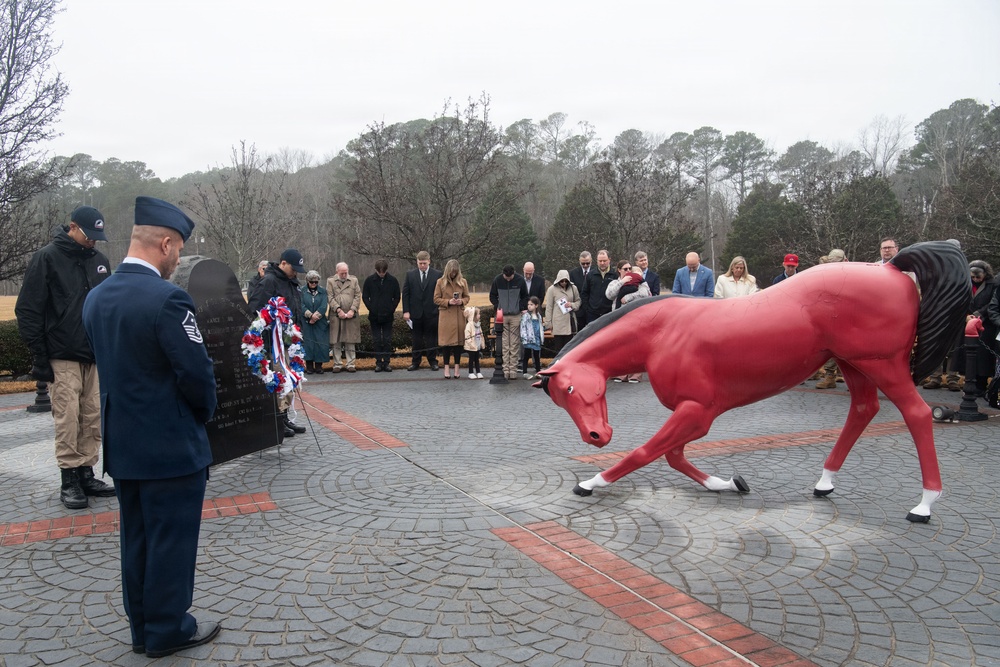 203rd RED HORSE conducts 25th Anniversary Memorial Ceremony