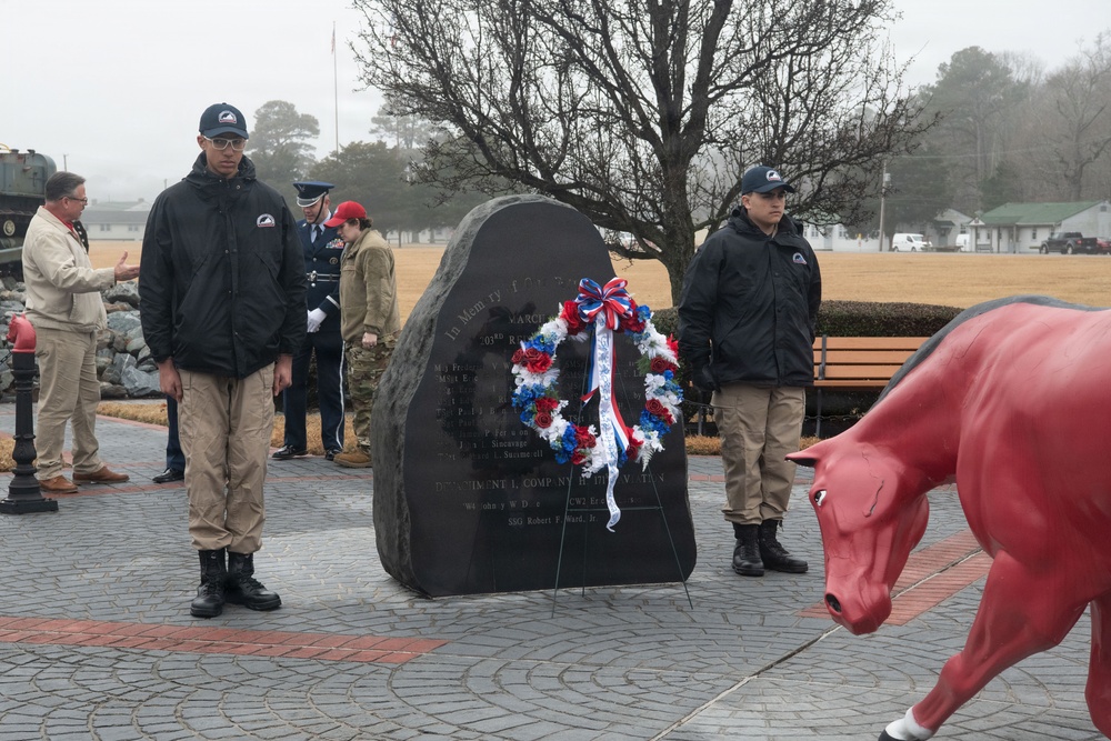 203rd RED HORSE conducts 25th Anniversary Memorial Ceremony