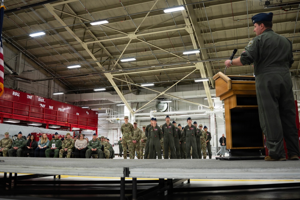 90th Fighter Squadron holds change of command