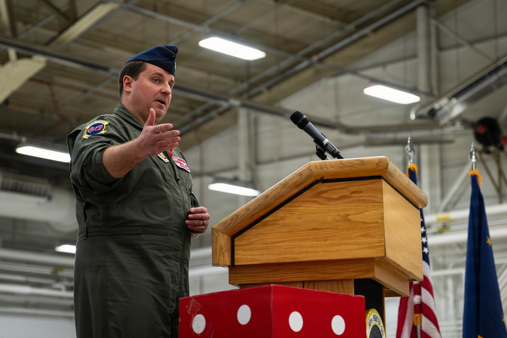 90th Fighter Squadron holds change of command