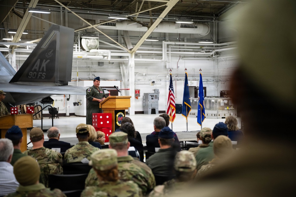 90th Fighter Squadron holds change of command